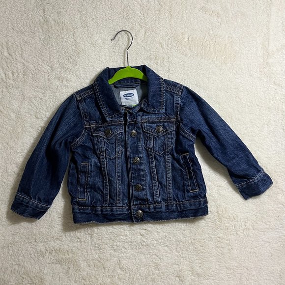 Old Navy Jean Jacket 18-24 mos Penguin Pals Customizable - Picture 3 of 9